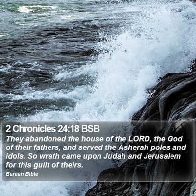 2 Chronicles 24:18 BSB Bible Verse Image