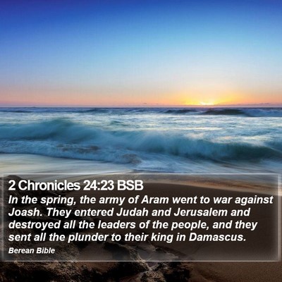 2 Chronicles 24:23 BSB Bible Verse Image