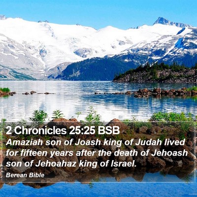 2 Chronicles 25:25 BSB Bible Verse Image