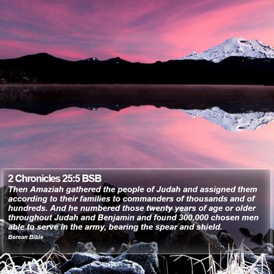 2 Chronicles 25:5 BSB Bible Verse Image