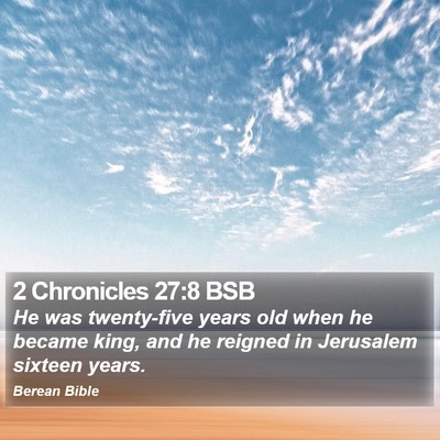 2 Chronicles 27:8 BSB Bible Verse Image