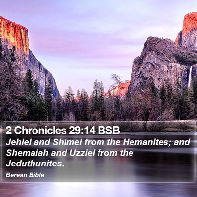2 Chronicles 29:14 BSB Bible Verse Image