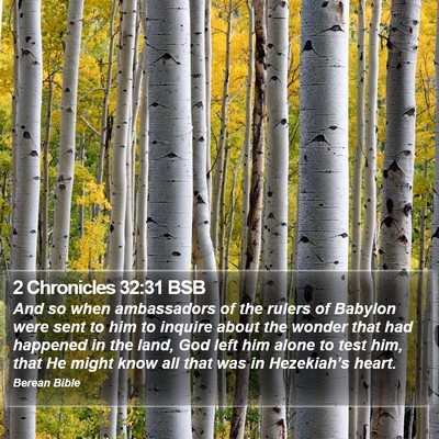 2 Chronicles 32:31 BSB Bible Verse Image
