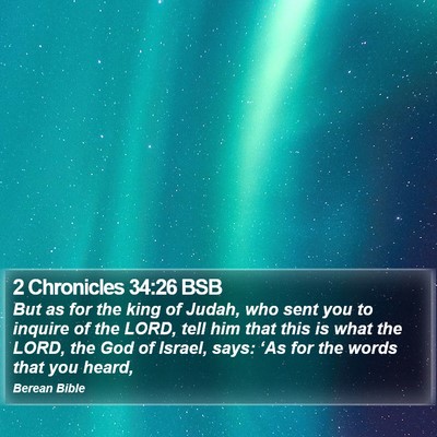 2 Chronicles 34:26 BSB Bible Verse Image