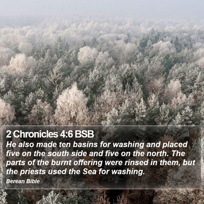 2 Chronicles 4:6 BSB Bible Verse Image