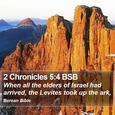 2 Chronicles 5:4 BSB Bible Verse Image