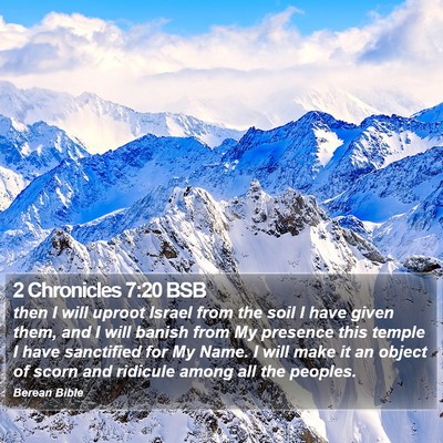 2 Chronicles 7:20 BSB Bible Verse Image