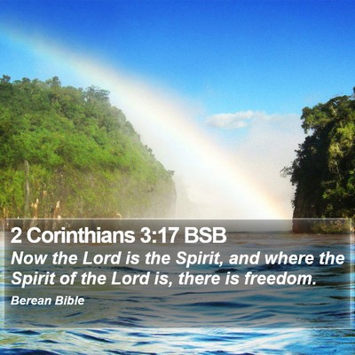 2 Corinthians 3:17 BSB Bible Verse Image
