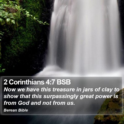 2 Corinthians 4:7 BSB Bible Verse Image