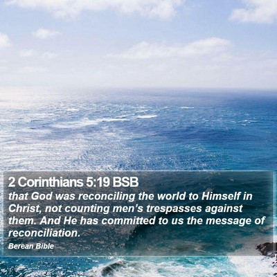 2 Corinthians 5:19 BSB Bible Verse Image