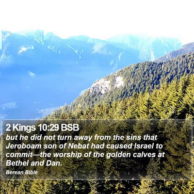 2 Kings 10:29 BSB Bible Verse Image