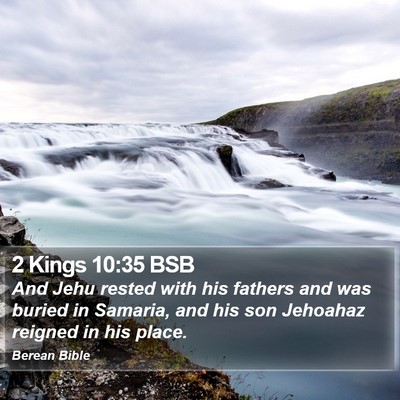 2 Kings 10:35 BSB Bible Verse Image