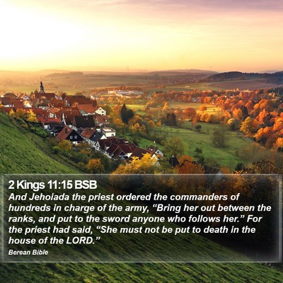 2 Kings 11:15 BSB Bible Verse Image