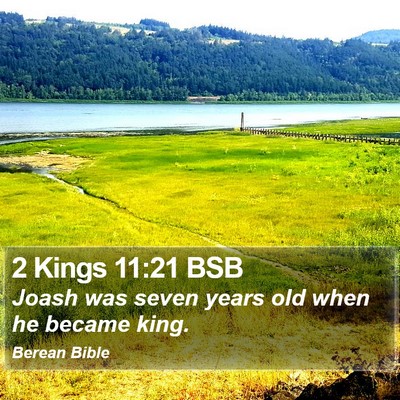 2 Kings 11:21 BSB Bible Verse Image