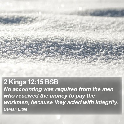2 Kings 12:15 BSB Bible Verse Image