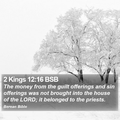 2 Kings 12:16 BSB Bible Verse Image