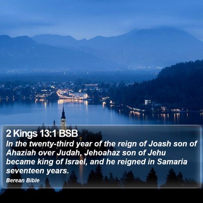 2 Kings 13:1 BSB Bible Verse Image