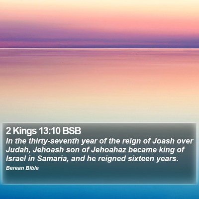 2 Kings 13:10 BSB Bible Verse Image