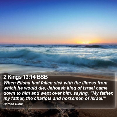 2 Kings 13:14 BSB Bible Verse Image