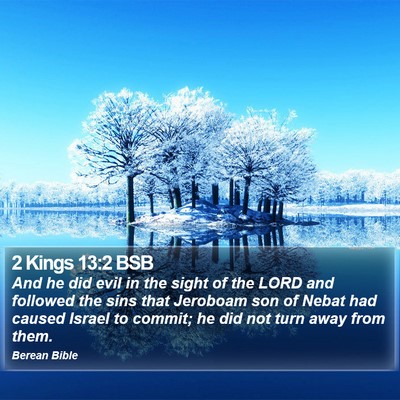 2 Kings 13:2 BSB Bible Verse Image