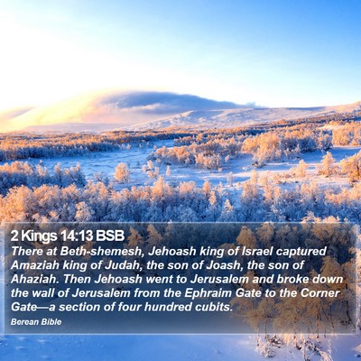 2 Kings 14:13 BSB Bible Verse Image