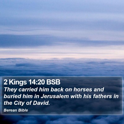 2 Kings 14:20 BSB Bible Verse Image