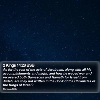 2 Kings 14:28 BSB Bible Verse Image