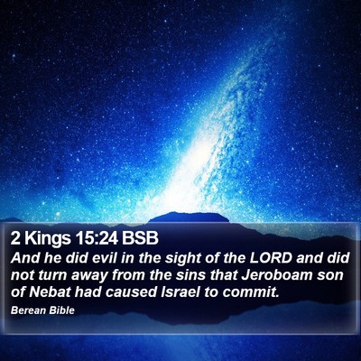 2 Kings 15:24 BSB Bible Verse Image
