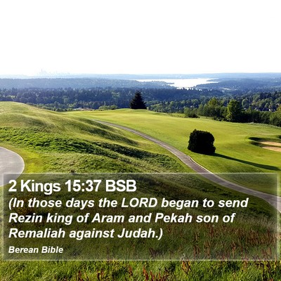 2 Kings 15:37 BSB Bible Verse Image