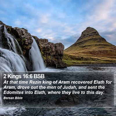 2 Kings 16:6 BSB Bible Verse Image