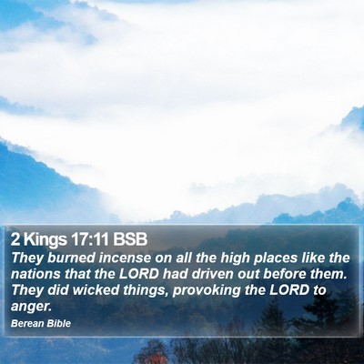 2 Kings 17:11 BSB Bible Verse Image