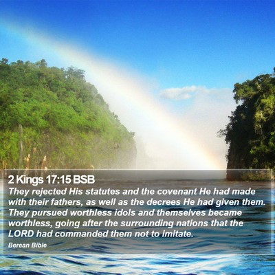 2 Kings 17:15 BSB Bible Verse Image