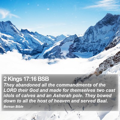 2 Kings 17:16 BSB Bible Verse Image
