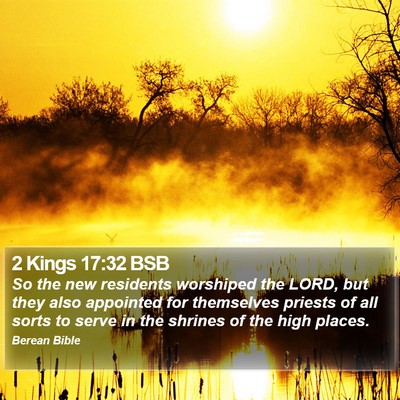 2 Kings 17:32 BSB Bible Verse Image