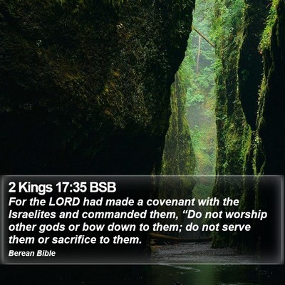 2 Kings 17:35 BSB Bible Verse Image