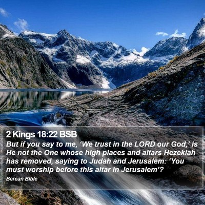 2 Kings 18:22 BSB Bible Verse Image