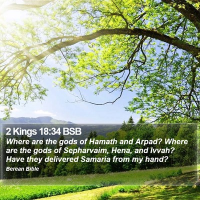 2 Kings 18:34 BSB Bible Verse Image
