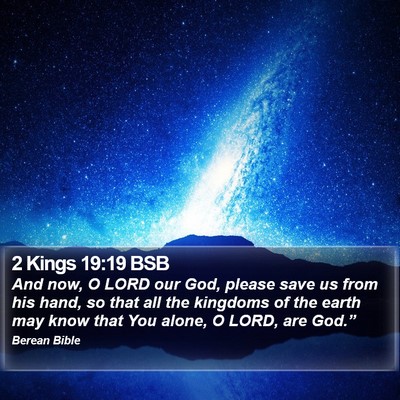 2 Kings 19:19 BSB Bible Verse Image