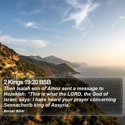 2 Kings 19:20 BSB Bible Verse Image