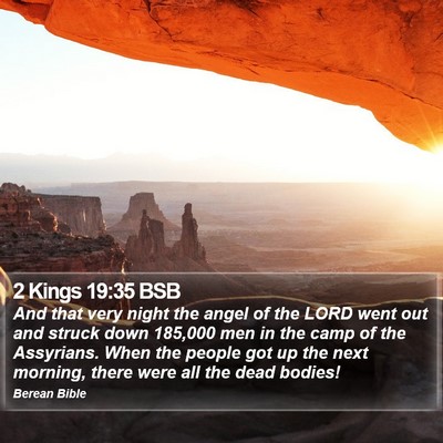 2 Kings 19:35 BSB Bible Verse Image