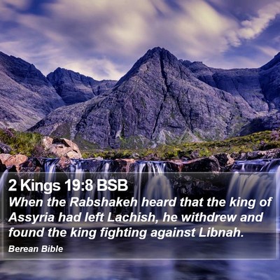 2 Kings 19:8 BSB Bible Verse Image