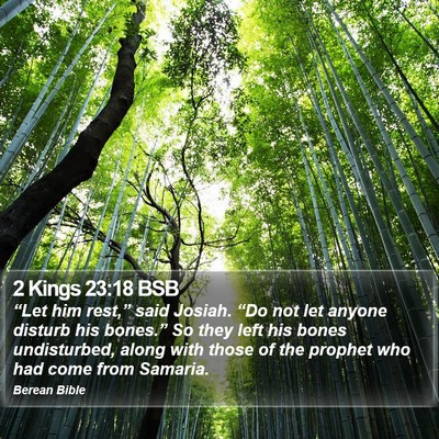 2 Kings 23:18 BSB Bible Verse Image
