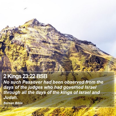 2 Kings 23:22 BSB Bible Verse Image