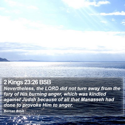 2 Kings 23:26 BSB Bible Verse Image