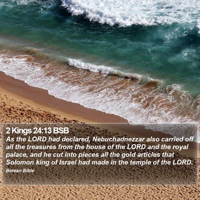 2 Kings 24:13 BSB Bible Verse Image