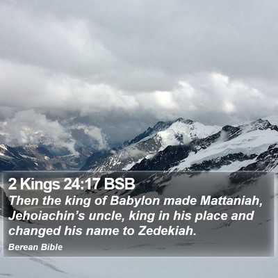 2 Kings 24:17 BSB Bible Verse Image