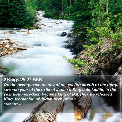 2 Kings 25:27 BSB Bible Verse Image