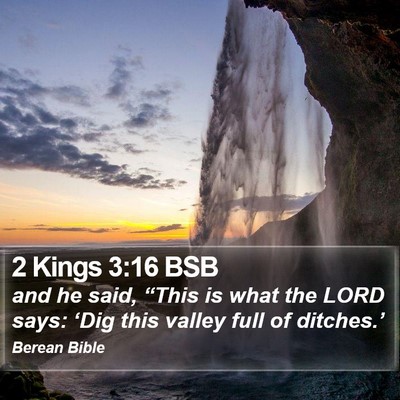 2 Kings 3:16 BSB Bible Verse Image