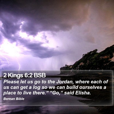2 Kings 6:2 BSB Bible Verse Image