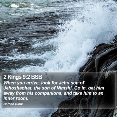 2 Kings 9:2 BSB Bible Verse Image